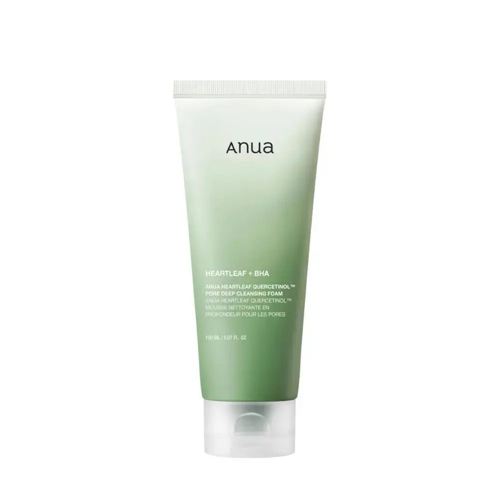 Anua HEARTLEAF QUERCETINOL PORE DEEP CLEANSING FOAM 150ml Anua