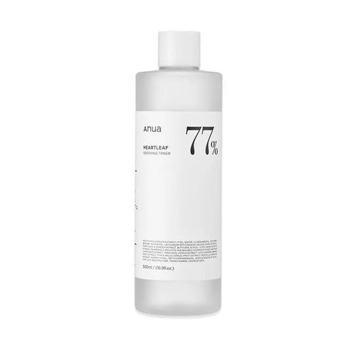 Anua HEARTLEAF 77% SOOTHING TONER 500ml Anua