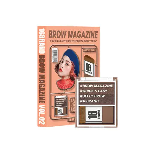 16BRAND 16 Brow Magazine Eyebrow (3colors) 16BRAND