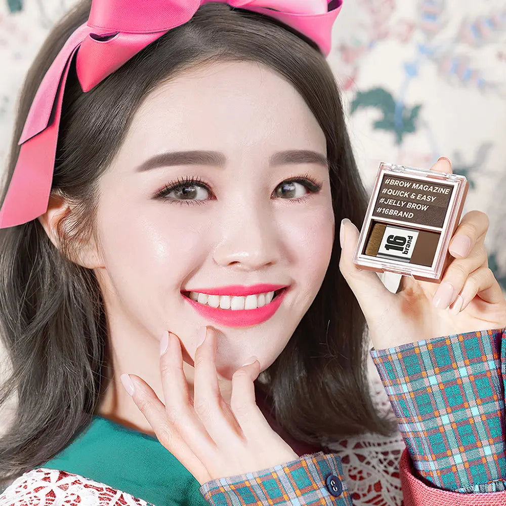 16BRAND 16 Brow Magazine Eyebrow (3colors) 16BRAND