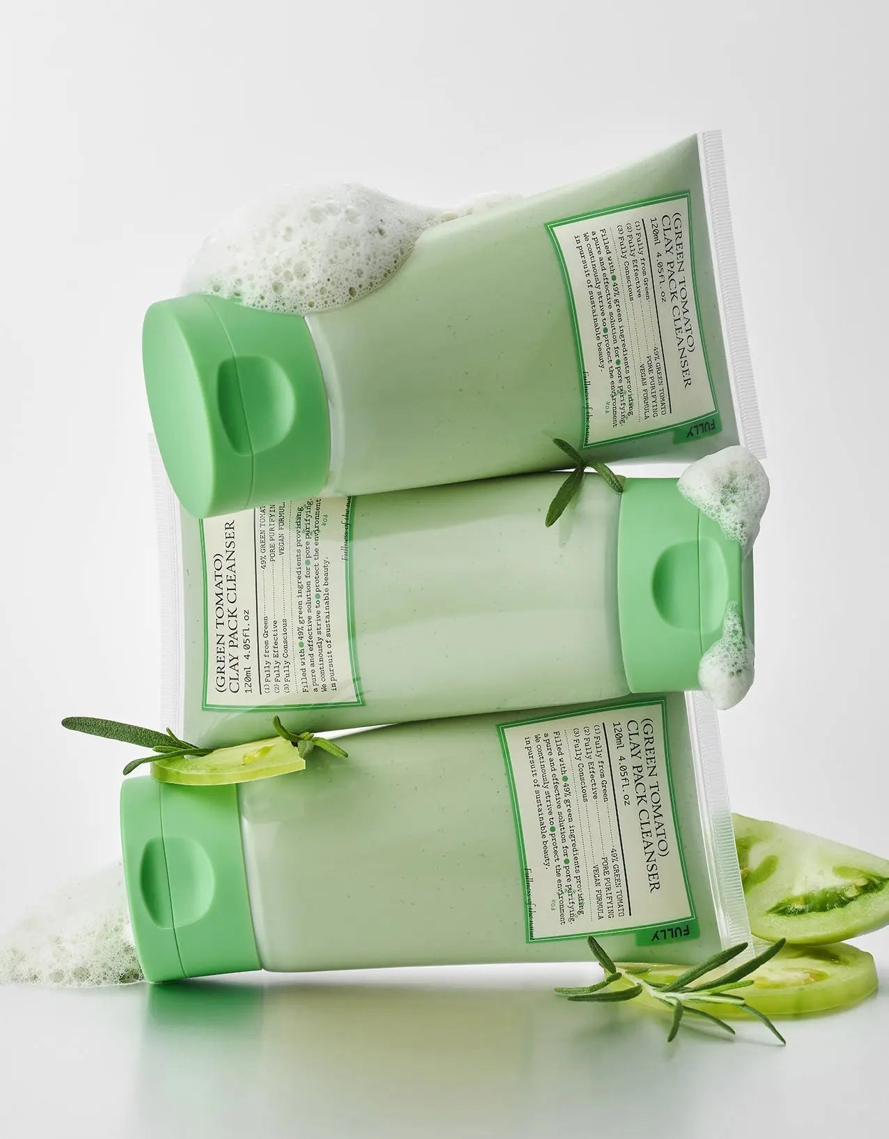 FULLY GREEN TOMATO CLAY PACK CLEANSER 120ml FULLY