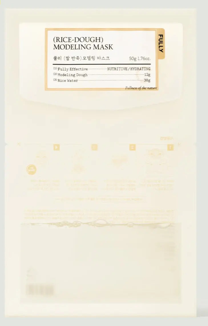 FULLY RICE-DOUGH MODELING MASK 50g*4ea FULLY