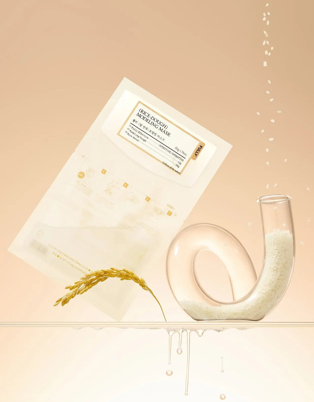 FULLY RICE-DOUGH MODELING MASK 50g*4ea FULLY
