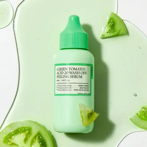 FULLY GREEN TOMATO ACID 20 WASH OFF PEELING SERUM 50ml FULLY