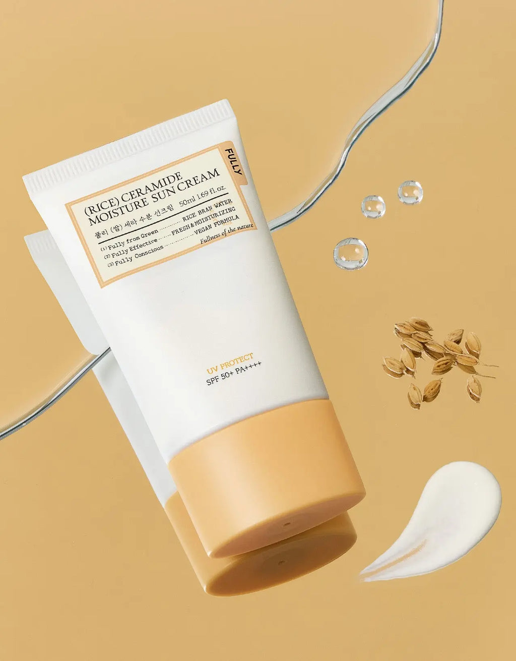 FULLY RICE CERAMIDE MOISTURE SUN CREAM 50ml FULLY