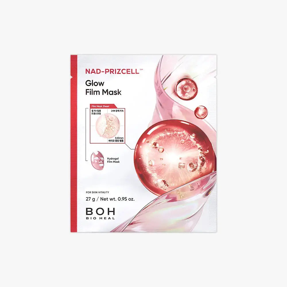 [BIO HEAL BOH] NAD-PRIZCELL Glow Film Mask 27g X 18ea BIO HEAL BOH