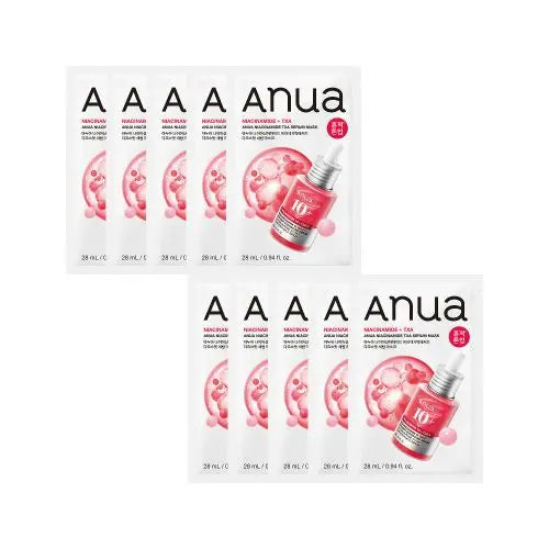 Anua Niacinamide TXA Serum Mask 28ml X 10ea Anua