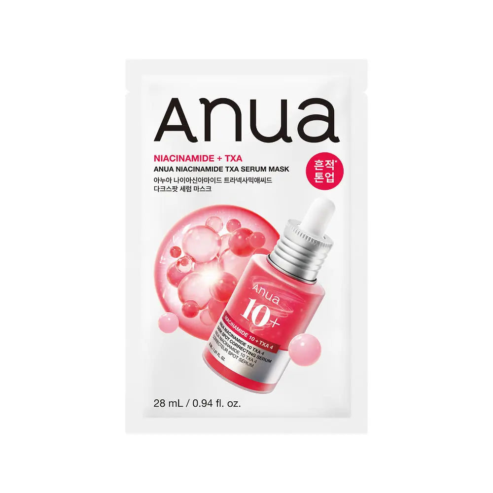 Anua Niacinamide TXA Serum Mask 28ml X 10ea Anua