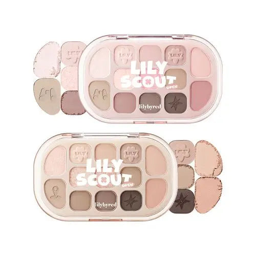 lilybyred Dewy Fit Palette 12.7g (4colors) lilybyred