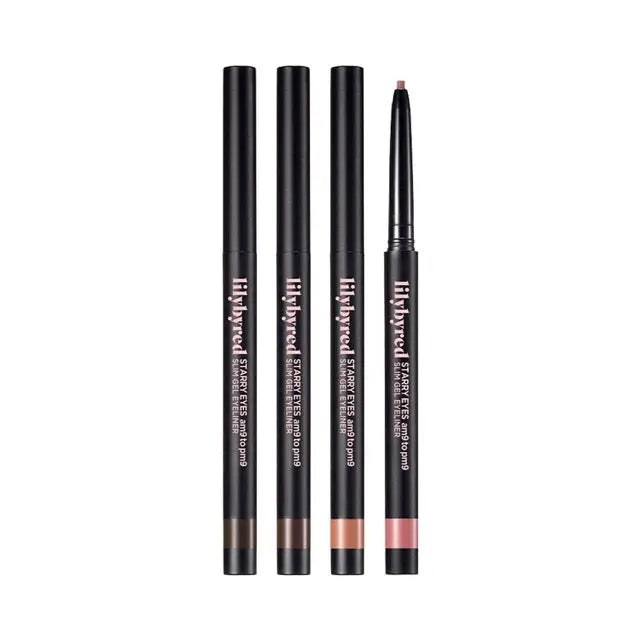 lilybyred Starry Eyes Am9 to Pm9 Slim Gel Eyeliner 0.14g (5colors) lilybyred