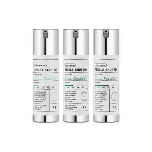 VT Reedle Shot Compact Set (Reedle shot 100 10ml+Reedle Shot 300 10ml+Reedle Shot 700 10ml) VT